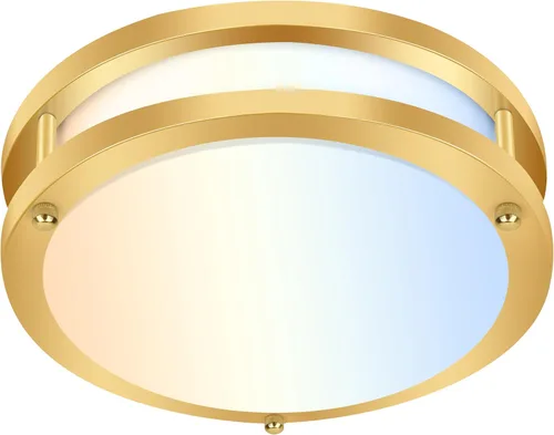 Miniatura 10 de hykolity Accesorio de lámpara de techo LED de montaje empotrado de 10 pulgadas, 17W, 1100lm, 2700K/3000K/3500K/4000K/5000K Luces de techo