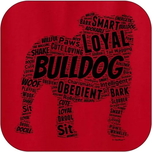 Miniatura 9 de ThisWear Sudadera con capucha con capucha de Bulldog Inglés Word Art Dog Puppy Owner Gift Hoodie