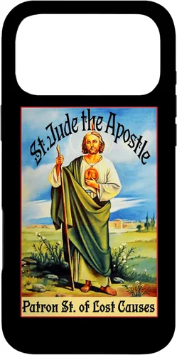 Miniatura 22 de Funda para iPhone 13 Pro Max St. Jude el Apóstol de Jesús Causas Perdidas Patrono