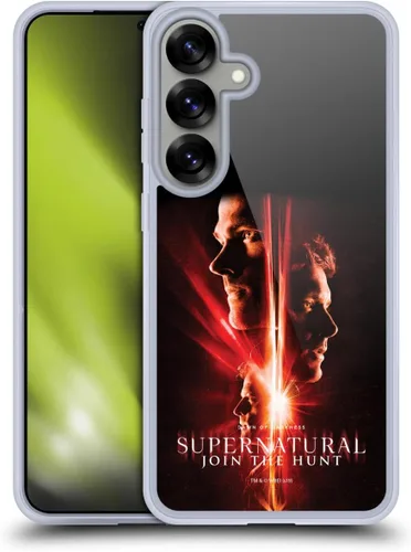 Miniatura 40 de Head Case Designs Supernatural Sam, Dean & Castiel Key Art - Funda de gel con licencia oficial [protección de grado militar] compatible con Google