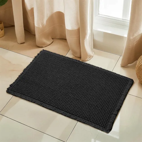 Miniatura 45 de Subrtex - Alfombras de baño de chenilla, tapete de baño de felpa corta y suave, tapete de ducha absorbente de agua, tapete de baño para la ducha