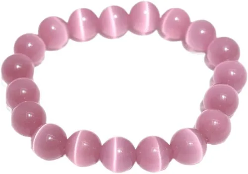 COLORFUL BLING Pulsera de cuentas de selenita natural y potente, cristal curativo, concentración, espiritualidad, salud, riqueza, hecha a mano,