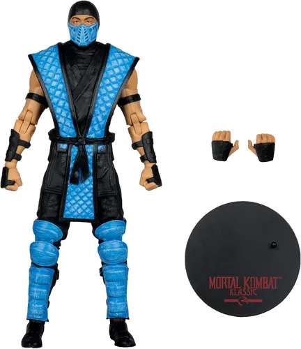 Miniatura 2 de McFarlane Toys - Figura de acción Mortal Kombat Klassic Sub-Zero de 7 pulgadas