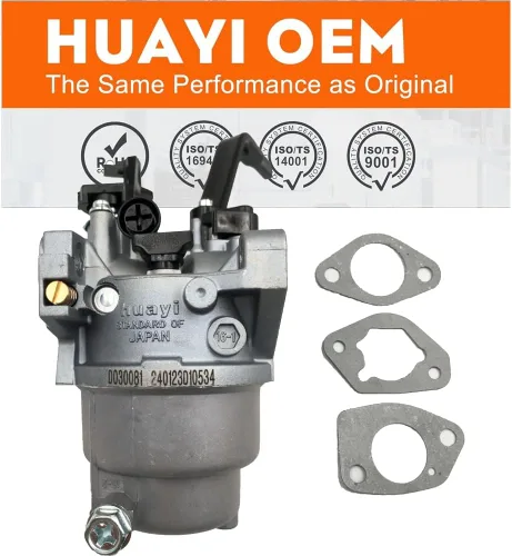 Miniatura 3 de Huayi Carburador OEM compatible con Powerstroke PS905000 6250 5000 vatios 6.25KW 5KW generador Carb