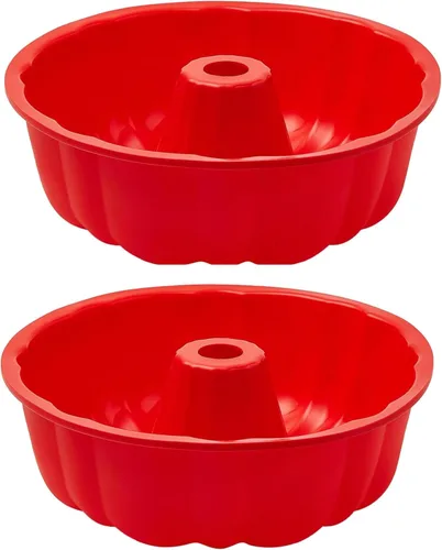 Miniatura 6 de SOV bandeja de silicona para pastel, moldes de silicona para pastel, utensilios de hornear antiadherentes de 25 cm para gelatina, moldes de silicona