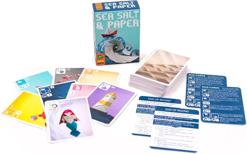 Miniatura 3 de Pandasaurus Games Juego de Cartas Sea Salt and Paper - Juego de Estrategia con Temática Oceánica, Rápido y Táctico, Divertido Juego Familiar