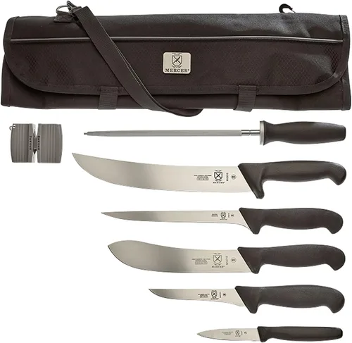 Miniatura 17 de Mercer Culinary BPX Cuchillo de carnicero europeo, 10.25 pulgadas