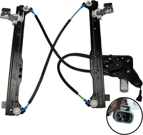Miniatura 6 de 741-578 Regulador de ventanilla eléctrica trasera del lado del conductor con conjunto de motor compatible con Silverado/Suburban/Avalanche 1500 2500