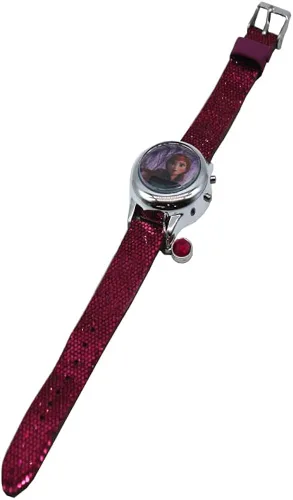 Miniatura 2 de Accutime Frozen 2 - Reloj infantil, Rosado, Reloj de cuarzo, digital