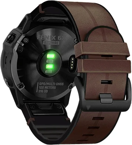 Miniatura 9 de Abanen Correa de reloj para Garmin epix Pro de 2.008 in, Fenix 8 de 2.008 in, Instinct 3 de 1.77 pulgadas, correa híbrida de silicona suave