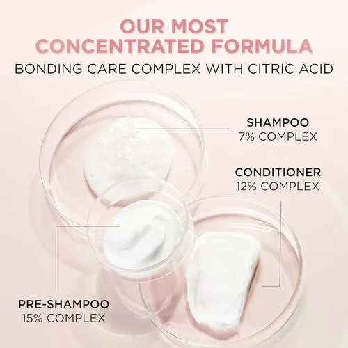 Miniatura 9 de L'Oreal Paris Bond Repair Champú, Acondicionador y Tratamiento Pre-Champú Libre de Sulfatos, Para Cabello Teñido, Decolorado o Dañado, 3