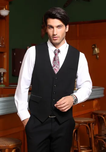 Miniatura 6 de HISDERN Corbatas para hombre, corbata de cachemira y bolsillo cuadrado tejido clásico floral para hombre, corbata de fiesta de boda
