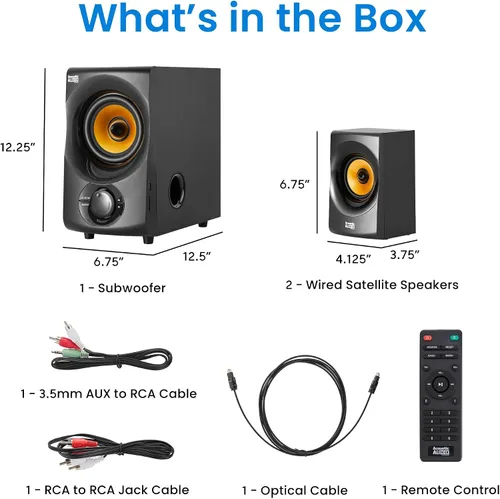 Miniatura 6 de Sistema de altavoces Bluetooth 2.1 de audio acústico