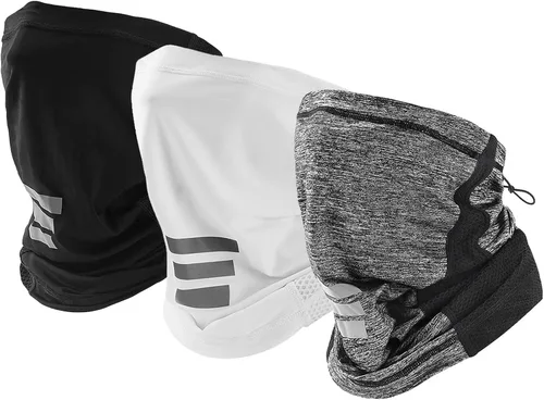 Miniatura 9 de Polaina de cuello con protección UV, polaina de cuello ajustable para hombres y mujeres