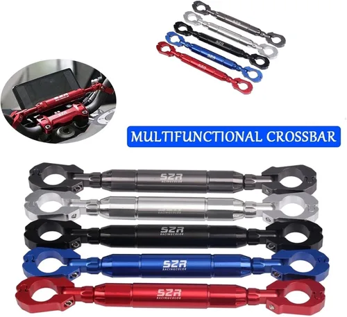 Miniatura 2 de Barra de equilibrio de motocicleta para Yamaha XT 660 Z XT660Z XTZ 660 XT660 XT660X XT 660 X R (Color rojo corto, Tamaño: 1)