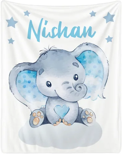 Miniatura 13 de Manta personalizada con nombre para adolescentes, niñas, niños, mantas de bebé personalizadas de franela ultra suave y acogedora, manta con nombre