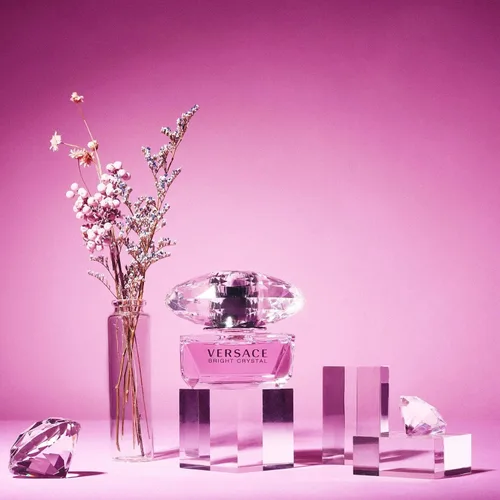 Miniatura 3 de Versace Bright Crystal by Versace - Eau de Toilette en espray para mujer, 6.7 onzas