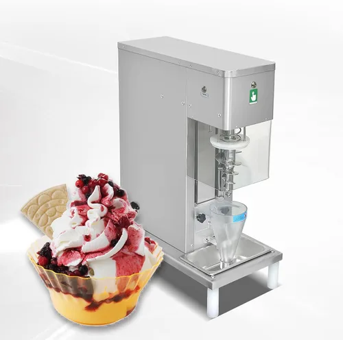 Máquina de mezcla comercial de yogur congelado,Mezcladora de helado de batido de yogur,Mezcladora de acero inoxidable para yogur, batidos y yogur