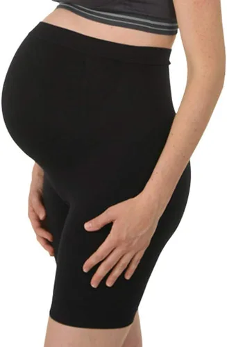 Faja moldeadora de maternidad, sobre bache, muslo medio, soporte sin costuras, ropa interior para embarazo, fabricada en Estados Unidos, Pettipant