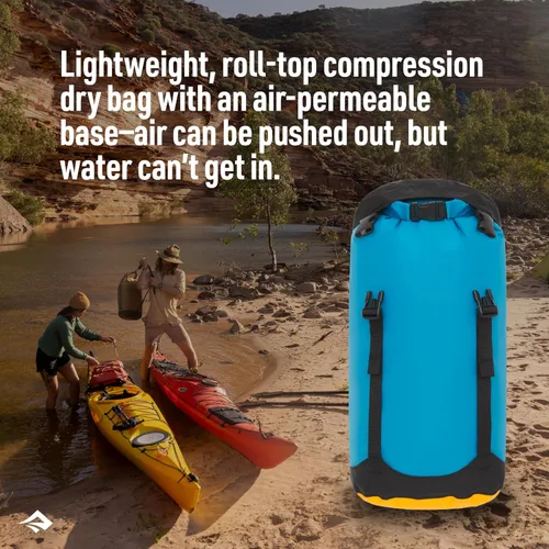 Miniatura 2 de Sea to Summit eVac Bolsa seca de compresión, saco de compresión impermeable Gris Highrise