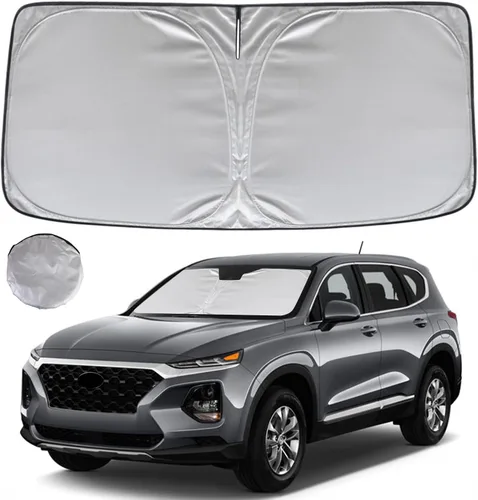 Miniatura 22 de KAYZT Parasol para parabrisas para Honda Civic 2022-2025 11.ª generación, parasol plegable para ventana delantera, accesorios de ajuste personalizado
