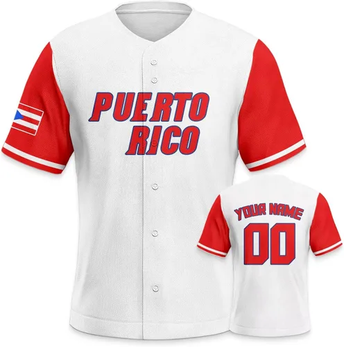 Miniatura 7 de Custom 2026 World Baseball Jersey Sports Shirt for Fans Men Youth Women Gifts Personalize Your Name Number S-6XL España