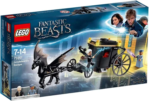 Miniatura 8 de Lego 75951 Animales fantásticos Grindelwald´S Escape Carriage Toy, regalos de Harry Potter, juguetes de construcción y juego para niños