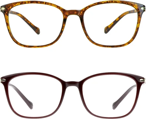 Miniatura 12 de LifeArt 2 pares de anteojos de bloqueo de luz azul, antifatiga ocular, anteojos de lectura para computadora, anteojos de juegos, gafas
