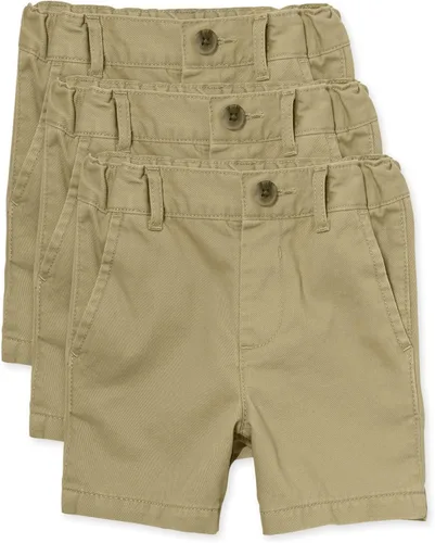 Miniatura 7 de The Children's Place - Pantalones cortos chinos elásticos para bebés y niños pequeños Negro Individual