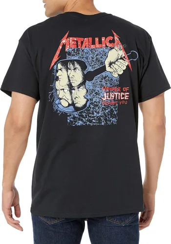 Miniatura 2 de Metallica Camiseta Doris para hombre, Negro