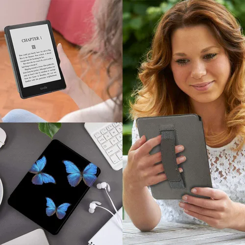 Miniatura 7 de SCSVPN Funda para Kindle Paperwhite de 11ª generación de 6.8" y Kindle Paperwhite Signature Edition (2021, modelo n.º M2L3EK/M2L4EK), funda delgada