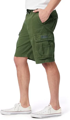 Miniatura 22 de Unionbay Survivor pantalones cortos de cargo con cinturón para hombre