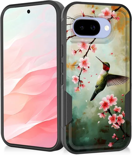 Miniatura 134 de Funda para Pixel 7a, resistente de doble capa híbrida de policarbonato duro de goma suave a prueba de golpes para Google Pixel 7A 6.1 pulgadas