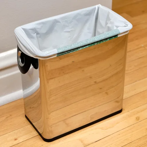 Miniatura 7 de KC's - Bolsas de basura biodegradables pequeñas compostables de 3 galones, 25 unidades Bolsas de compost desechables extra duraderas con cierre