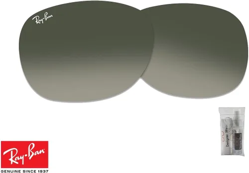 Miniatura 6 de Nuevo RB2132 Wayfarer lentes de repuesto para hombres para mujeres + paquete con kit de cuidado iWear de diseñador