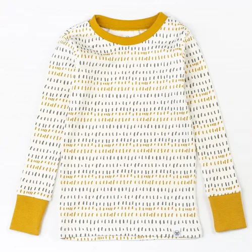 Miniatura 2 de HonestBaby Pijama unisex de algodón orgánico para niños y bebés