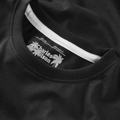 Miniatura 3 de Charles Wilson Paquete de 3 camisetas de manga larga con cuello redondo