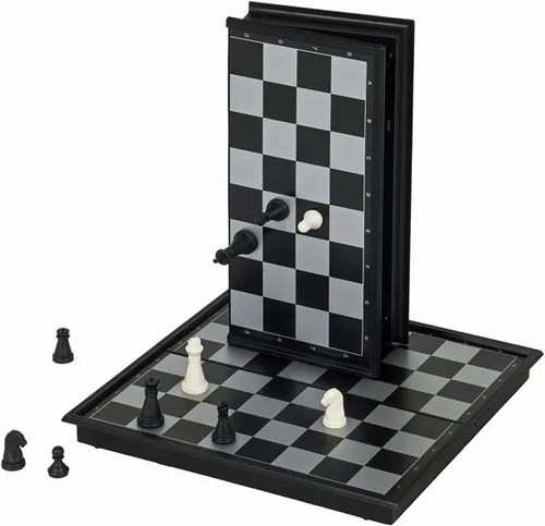 Miniatura 11 de Juego de damas magnéticas tamaño pequeño juego juego juego