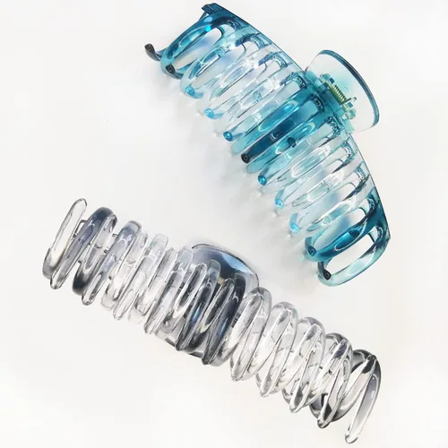 Miniatura 9 de Pinzas para el cabello extra grandes de 5.5 pulgadas para cabello largo y grueso, pinzas para el cabello de mujer, 2 unidades, accesorios