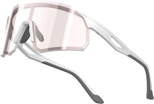 Miniatura 15 de Lentes de ciclismo fotocromáticos, UV400 TR90, marco para equitación, correr, béisbol, pesca, conducción para hombres y mujeres