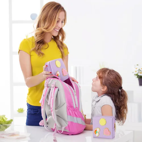 Miniatura 7 de Paquete de 2 bolsas para el período, bolsa de almacenamiento de servilletas sanitarias de piel sintética para almohadillas femeninas, forros, Style 6