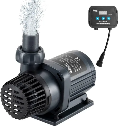 Miniatura 9 de hygger Bomba de agua sumergible silenciosa de 800 GPH y externa de 24 V, con controlador (configuración del 30% al 100%), potente bomba de retorno