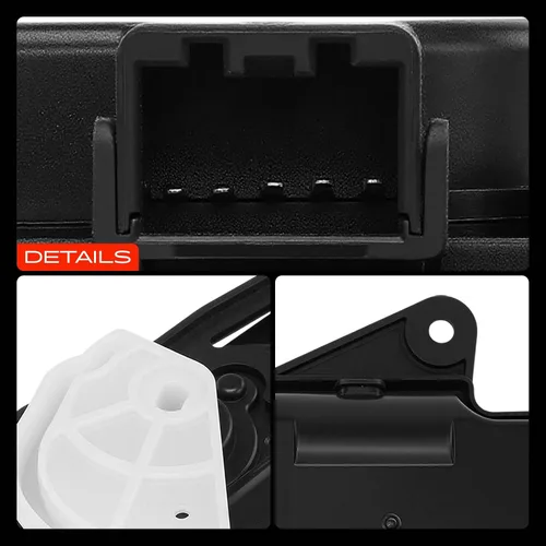 Miniatura 9 de A-Premium Actuador de puerta de mezcla de calentador HVAC compatible con Hyundai Tucson 2005 2006 2007 2008 2009, principal, temperatura