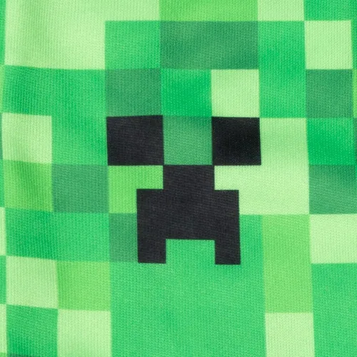 Miniatura 2 de Minecraft Sudadera con capucha de forro polar con cremallera para niños pequeños a niños grandes (4-18-20)