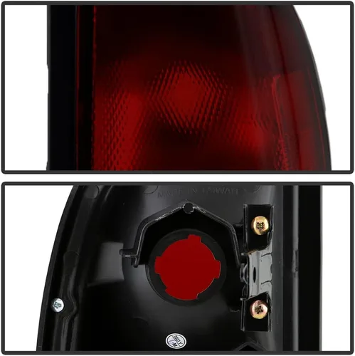 Miniatura 3 de ACANII - Para luces traseras Nissan Frontier 1998-2004 tintadas negras 98-04 izquierda+derecha