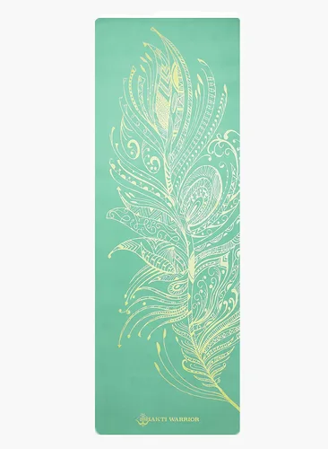 Miniatura 16 de Shakti Warrior Tapete de yoga TPE - Diseñado por artistas, esterillas premium ecológicas, antideslizantes, no tóxicas, ideales para yoga regular