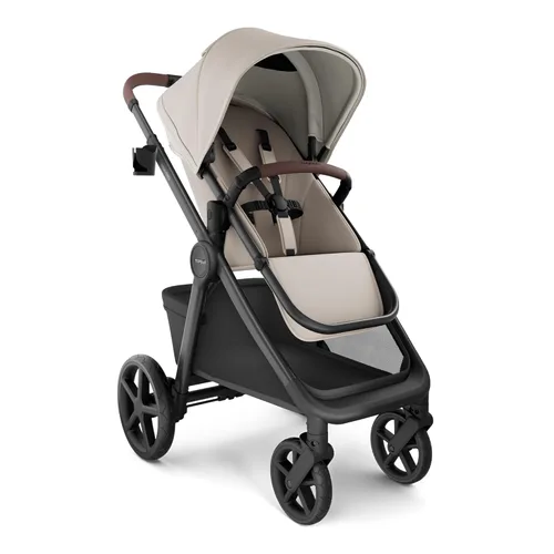 Miniatura 20 de Mompush cochecito estándar de tamaño completo, plegable en un solo paso, asiento con orientación delantera o trasera para niños, cesta de fácil Negro