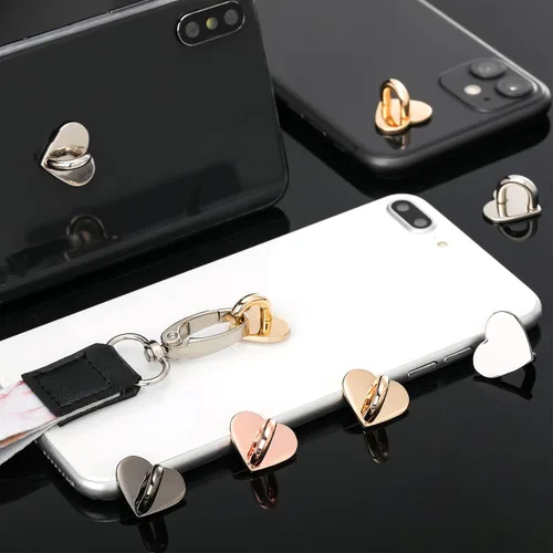 Miniatura 7 de Moxweyeni 8 piezas de anillo de dedo adhesivo para teléfono celular, soporte de agarre de dedo de metal para teléfono celular, soporte de agarre
