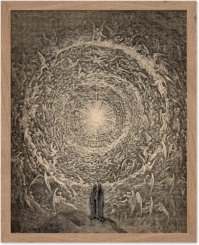 Miniatura 60 de Poster Master Póster astrológico clásico, impresión de ciencia vintage, regalo para artistas, amigos, el antiguo zodiaco de Egipto, rueda