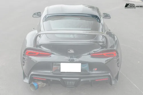 Miniatura 2 de Repuesto para Toyota GR-Supra J29 MK5 JDM Performance Style Tinted Black Rear Roof Window Wing Visor Spoiler de repuesto para Toyota GR-Supra J29
